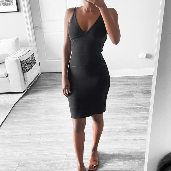 Herve Leger Dresses & Skirts - Herve Ledger Black Dress